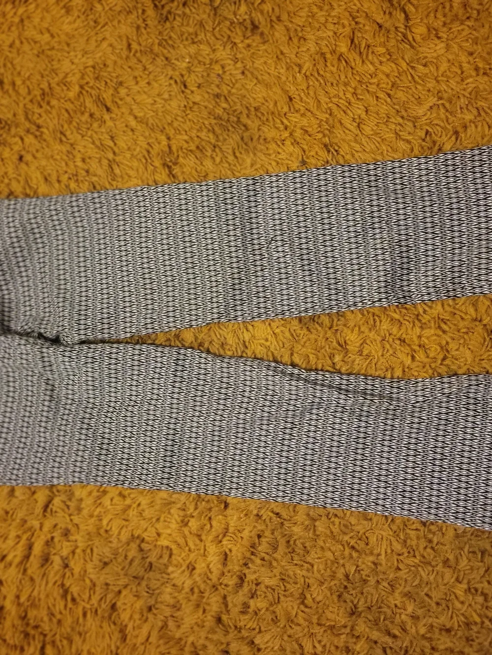 Soho Apparel Black and White Geometric Knit Pants